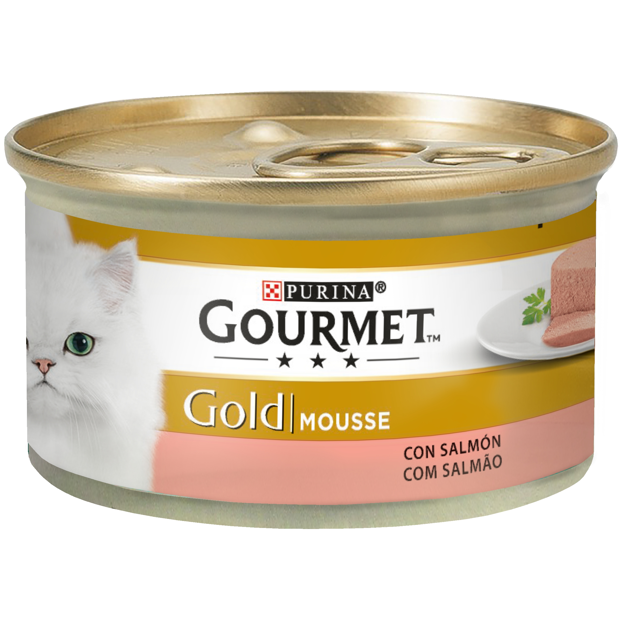 Gourmet Gold Mousse Salmão 