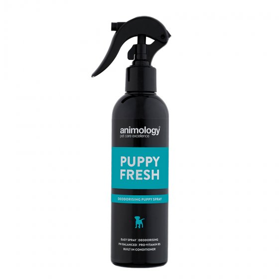 Spray puppy fresh